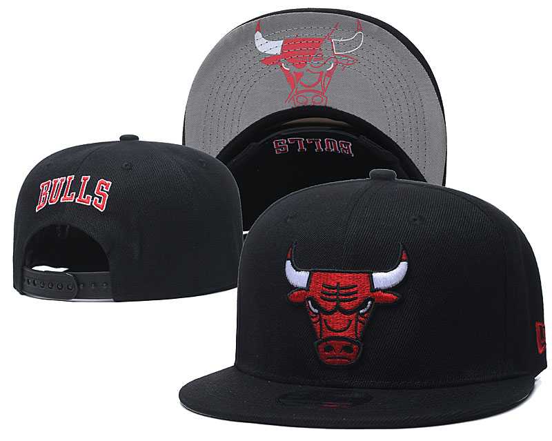 Bulls Team Logo Black Adjustable Hat GS,We sell and wholesale Bulls Team Logo Black Adjustable Hat GS on line form chian!